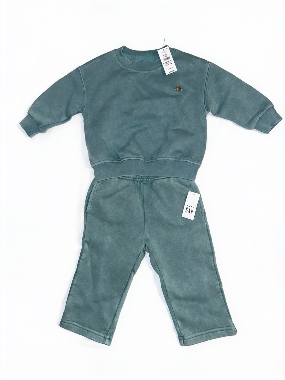 GAP Teal Green Kids Sweatshirt & Joggers Set